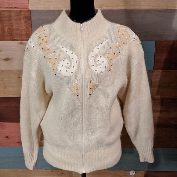 Vintage medium wool blend sweater - Picture 1 of 4